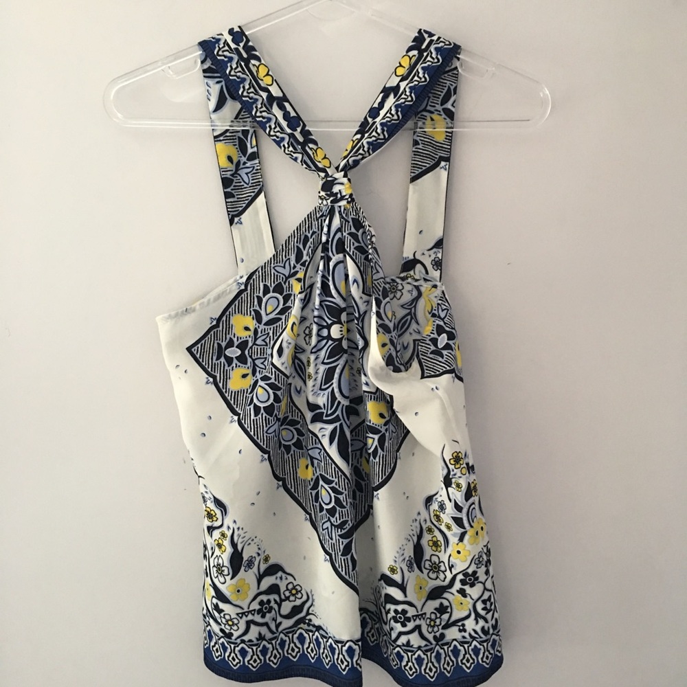 Knot front halter by Banana Republic